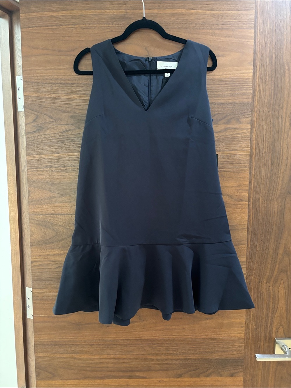 Dark Slate Navy Flutter McKinney Mini Dress